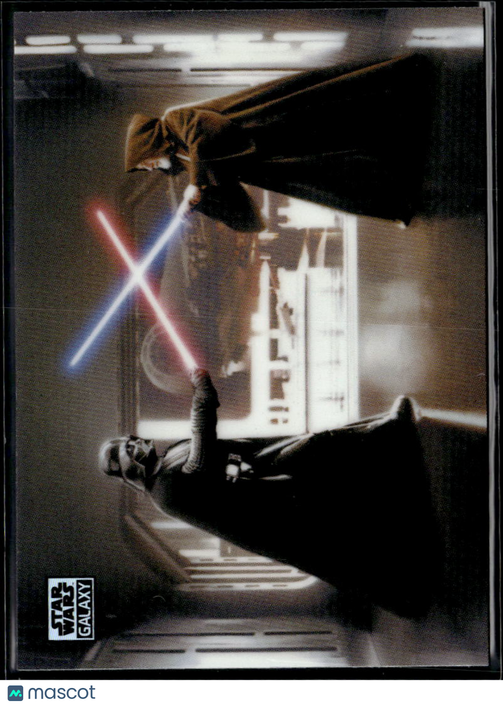 Death Star Duel 2026 Topps Star Wars Galaxy Refractor #85
