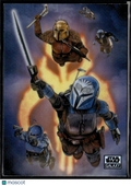 For Mandalore 2026 Topps Star Wars Galaxy Refractor #28