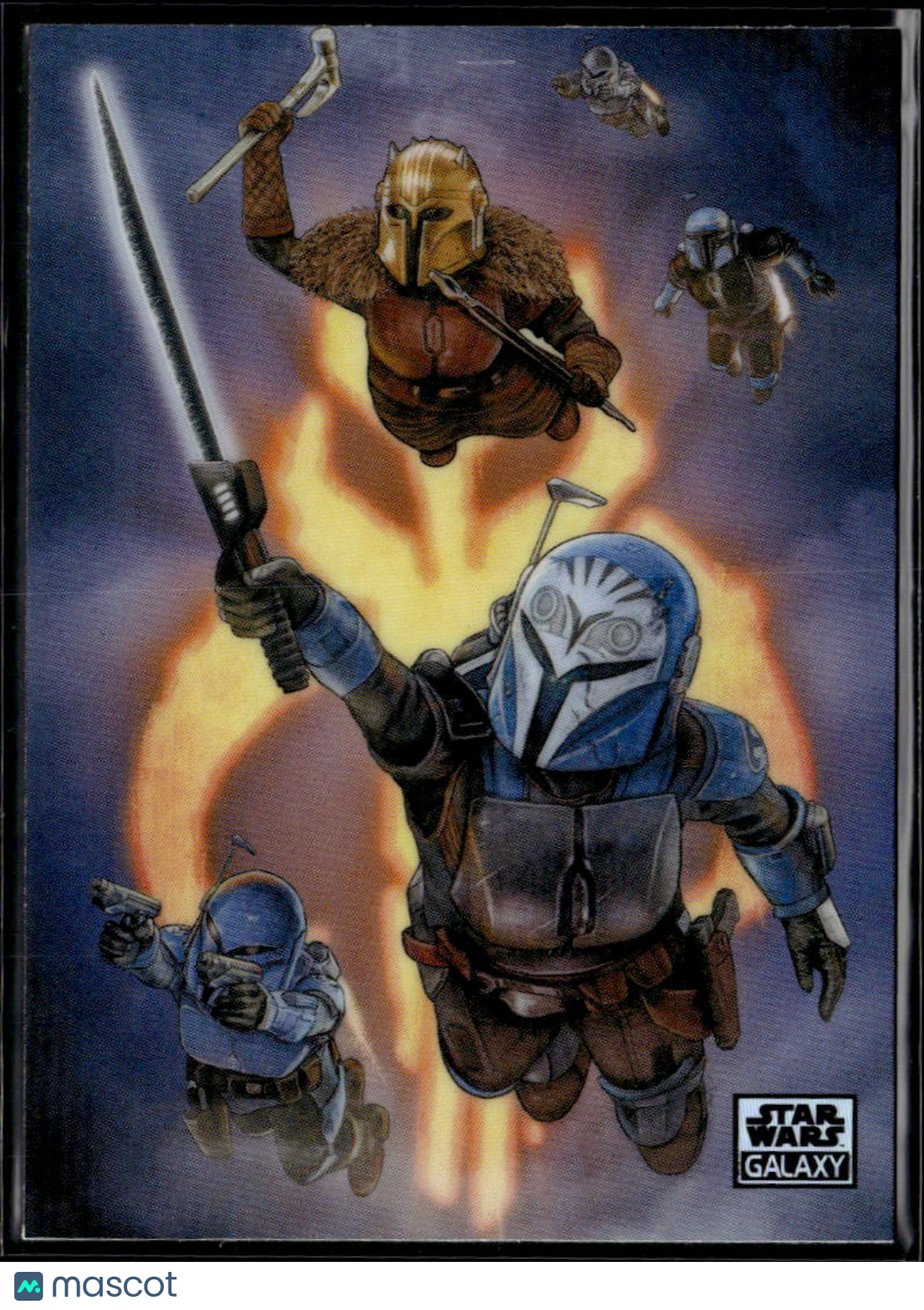 For Mandalore 2026 Topps Star Wars Galaxy Refractor #28