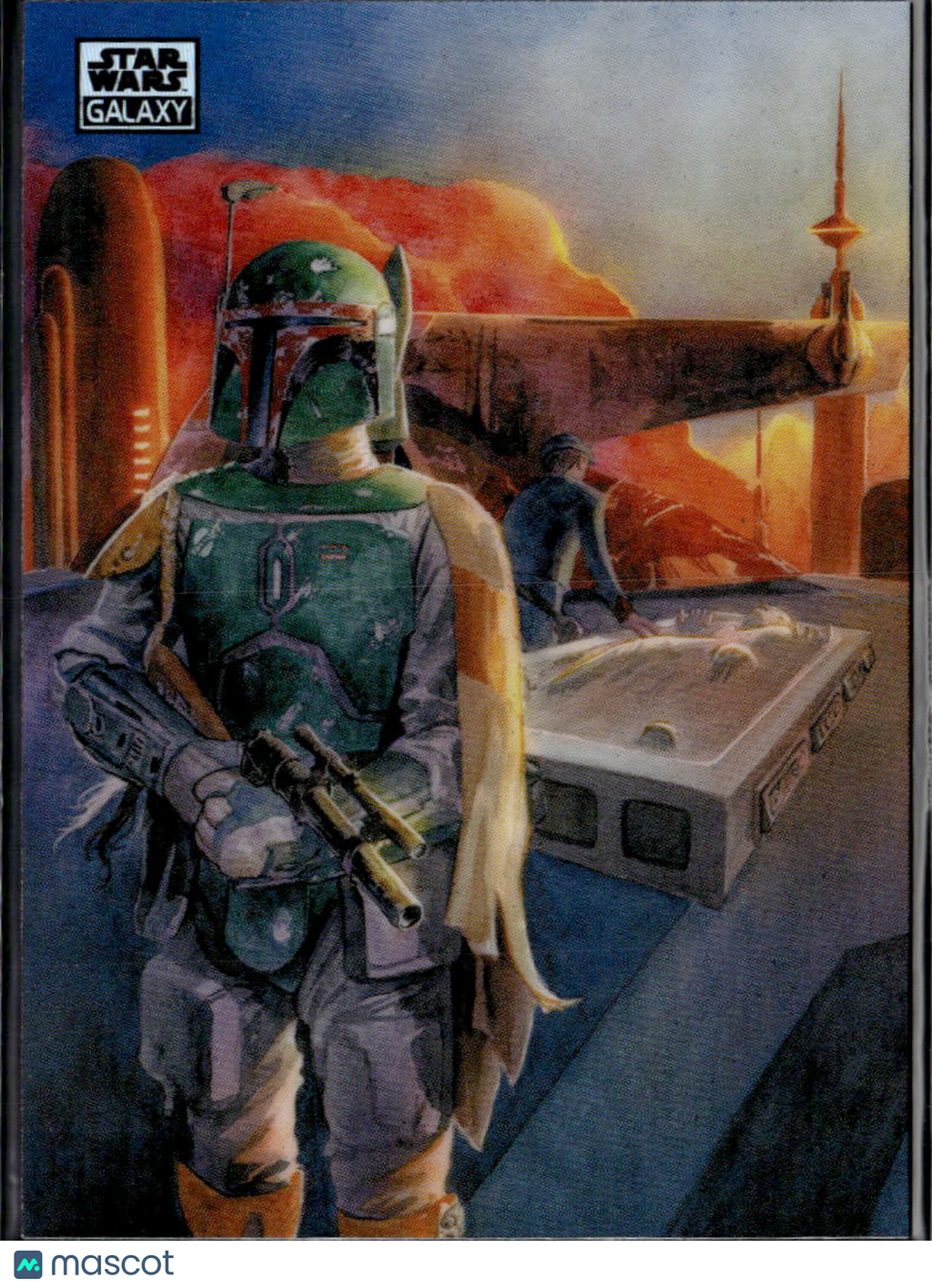 Carbonite 2026 Topps Star Wars Galaxy Refractor #6