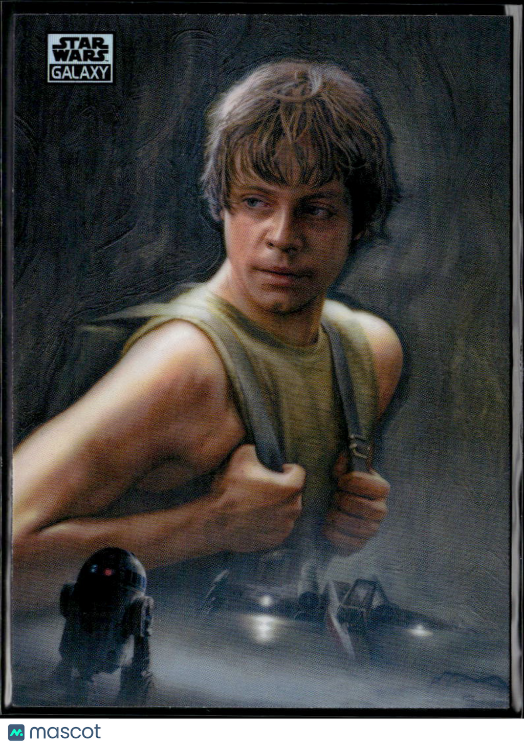 Educating Luke 2026 Topps Star Wars Galaxy Refractor #19