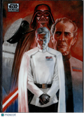 The Trinity of Evil 2026 Topps Star Wars Galaxy Refractor #23