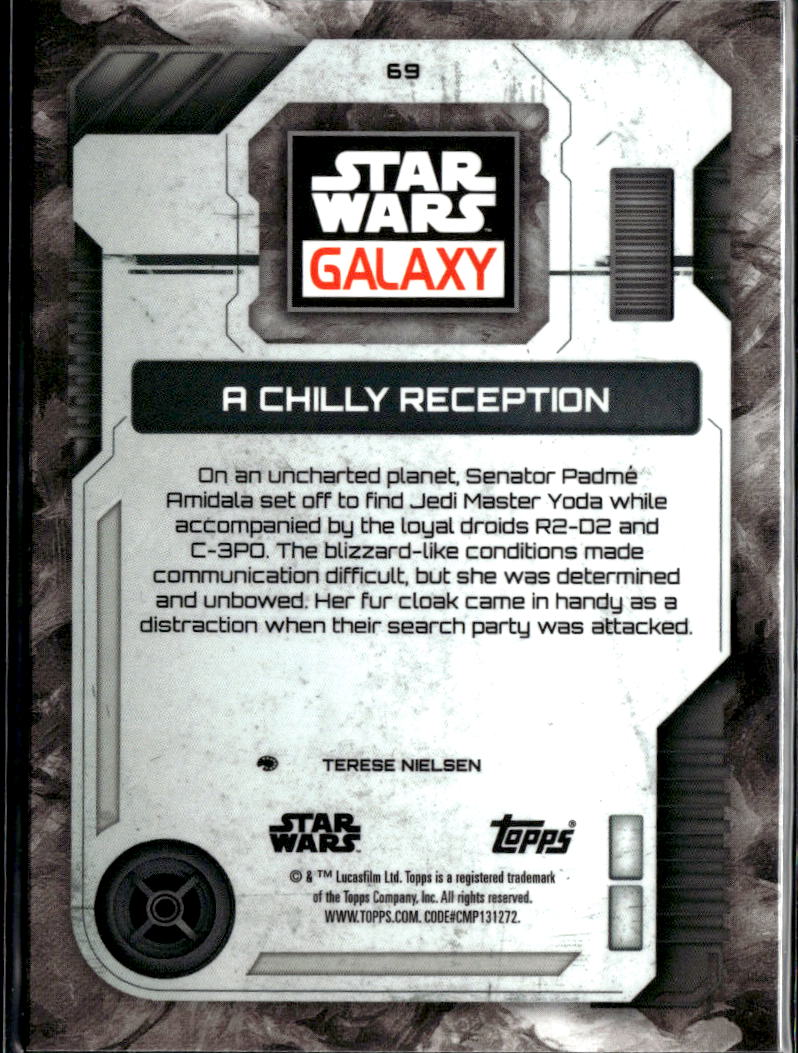 A Chilly Reception 2026 Topps Star Wars Galaxy Mini Diamond Refractor #69