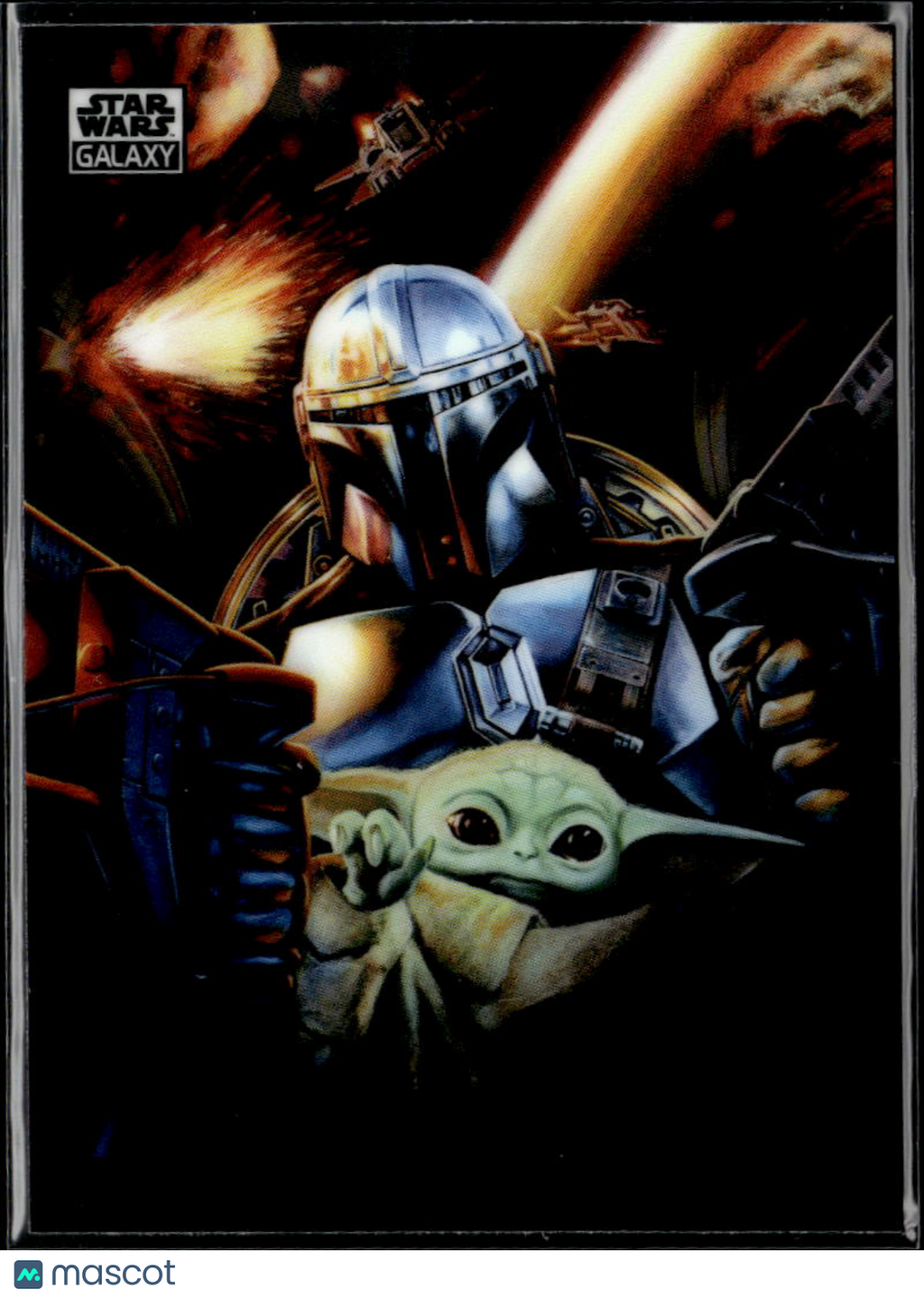 The Mandalorian's Escape 2026 Topps Chrome Star Wars Galaxy #1