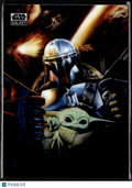 The Mandalorian's Escape 2026 Topps Chrome Star Wars Galaxy #1