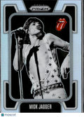 Mick Jagger 2025 Panini Prizm Silver Prizm The Rolling Stones #7