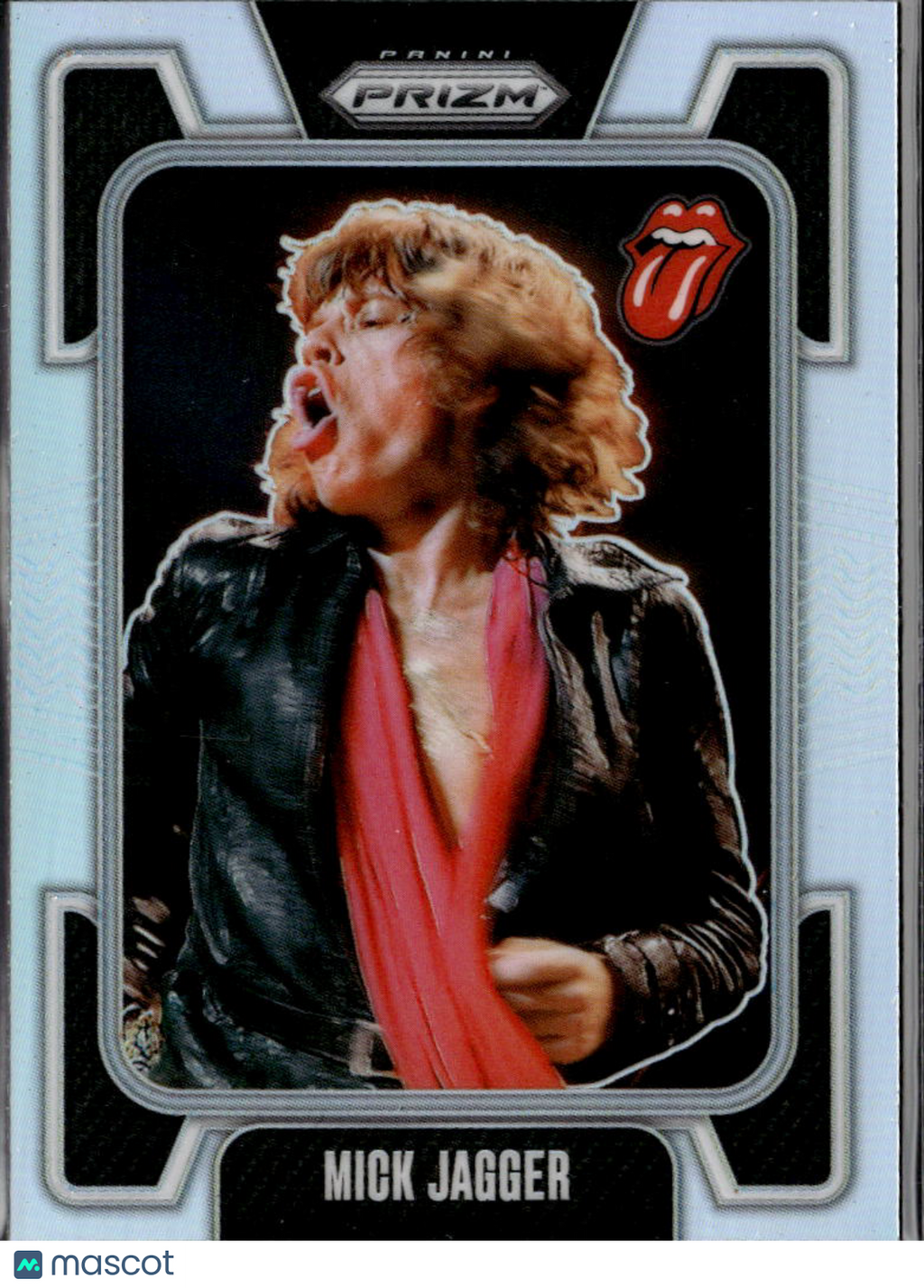 Mick Jagger 2025 Panini Prizm The Rolling Stones Silver Prizm #22