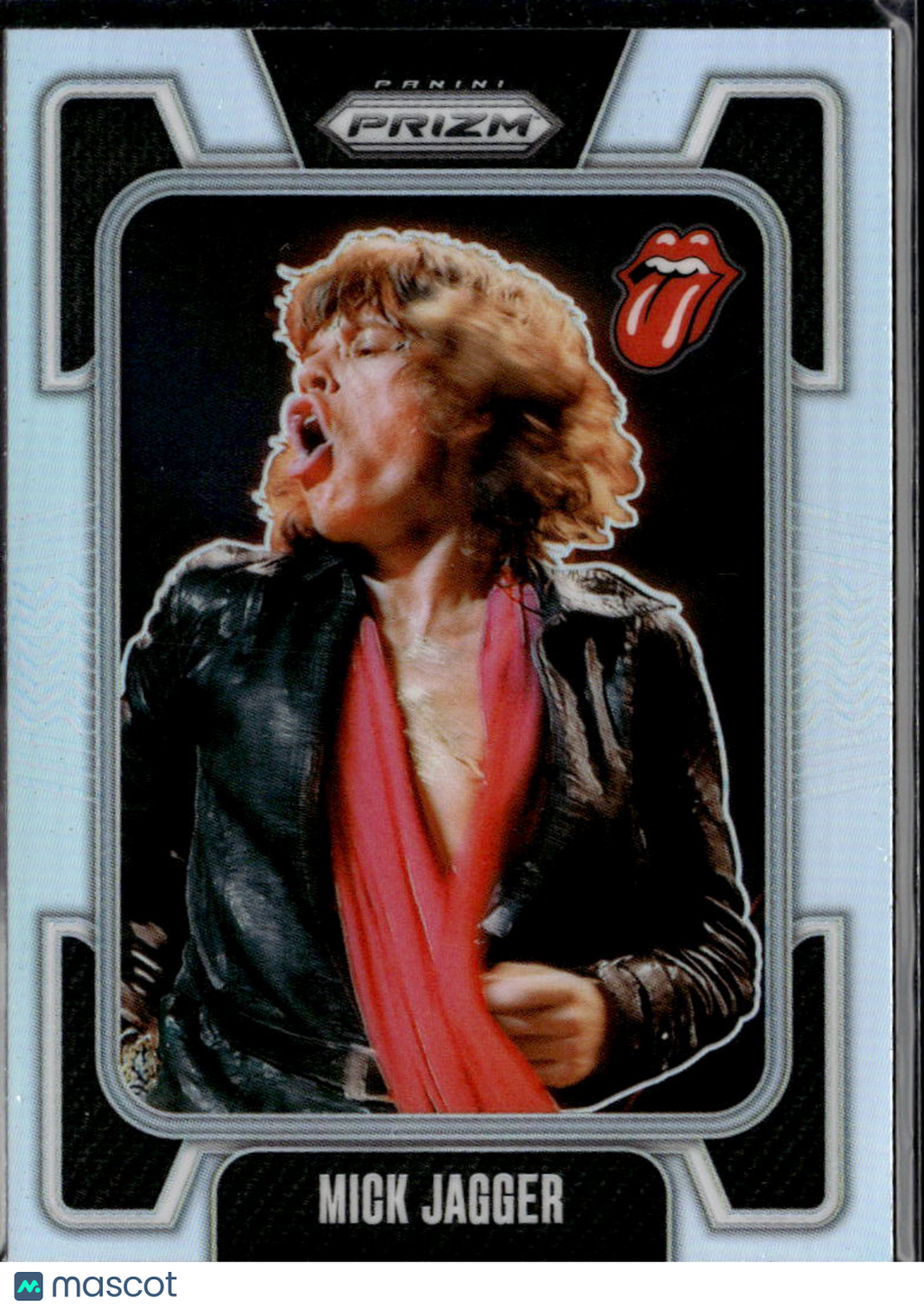 Mick Jagger 2025 Panini Prizm The Rolling Stones Silver Prizm #22