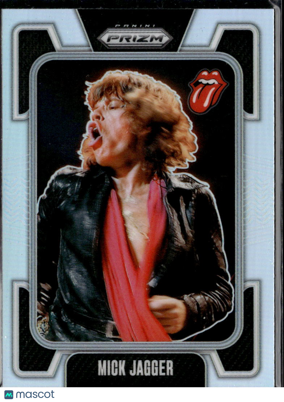 Mick Jagger 2025 Panini Prizm The Rolling Stones Silver Prizm #22