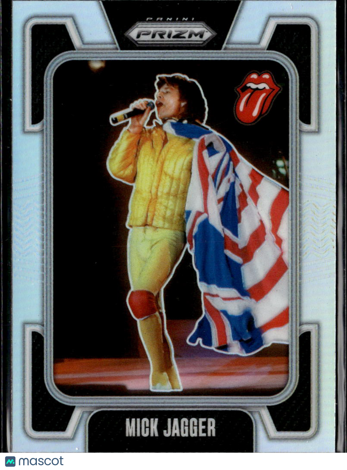 Mick Jagger 2025 Panini Prizm The Rolling Stones Silver Prizm #1