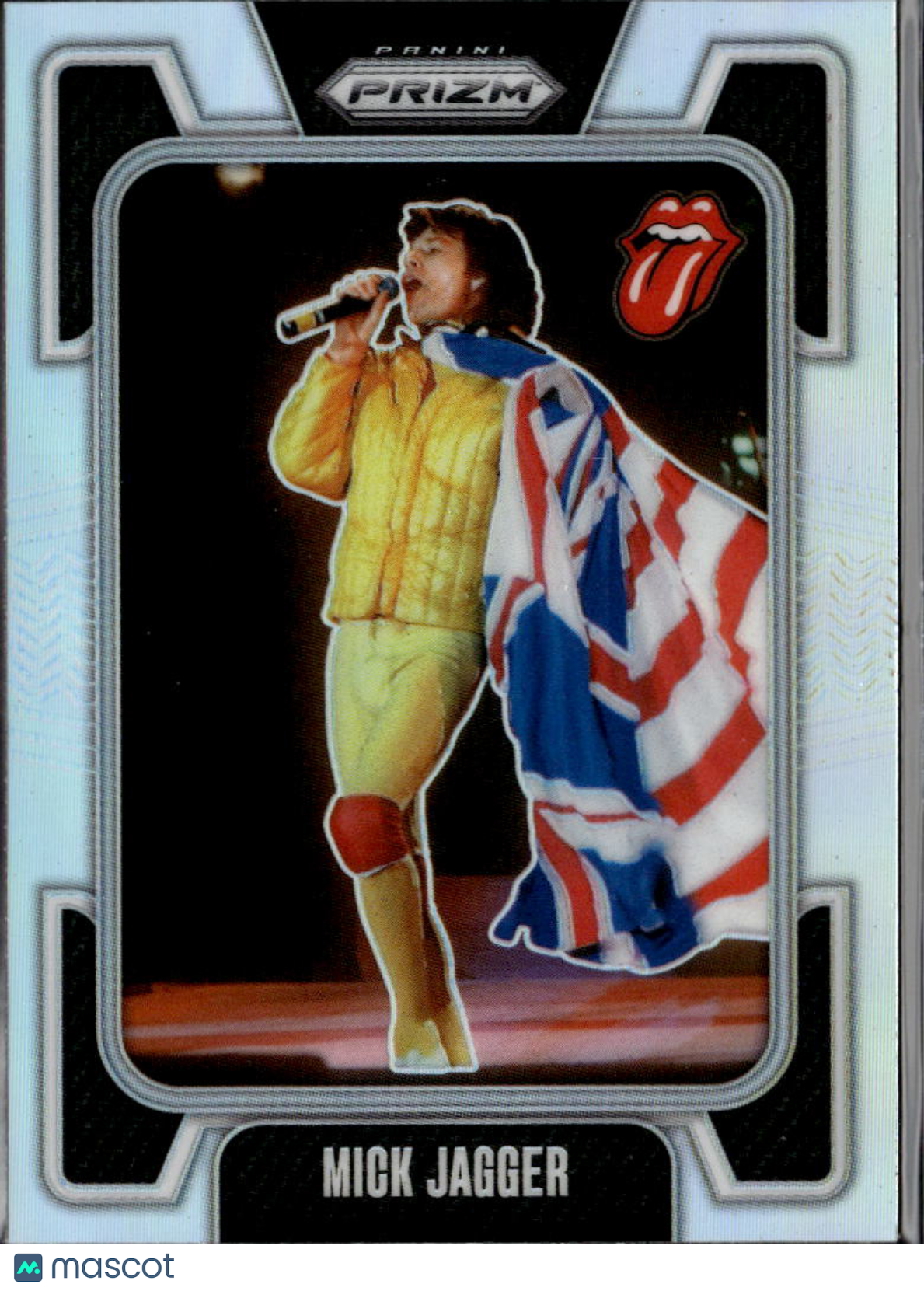 Mick Jagger 2025 Panini Prizm The Rolling Stones Silver Prizm #1