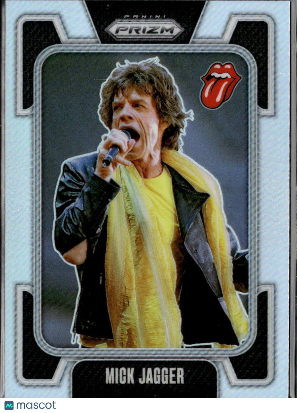 Mick Jagger 2025 Panini Prizm The Rolling Stones Silver Prizm #42