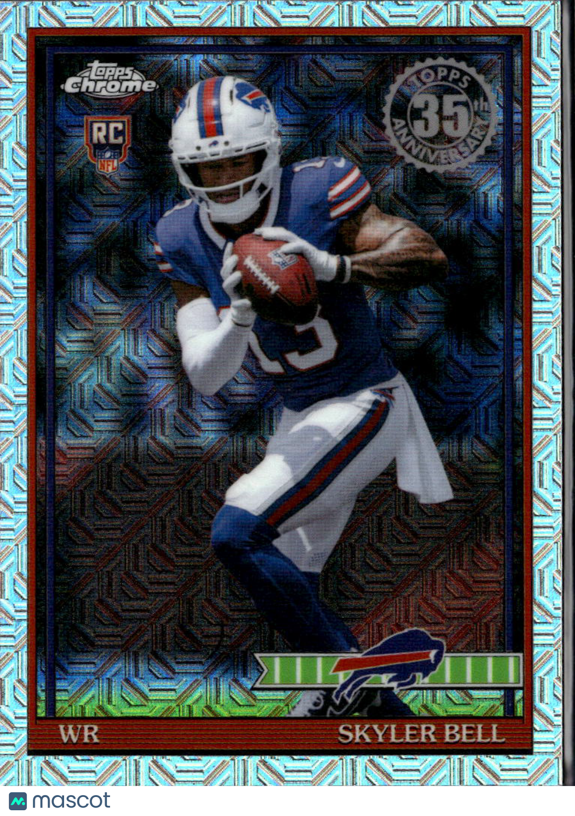 Skyler Bell 2026 Topps Chrome '91 Silver Pack Refractor Buffalo Bills