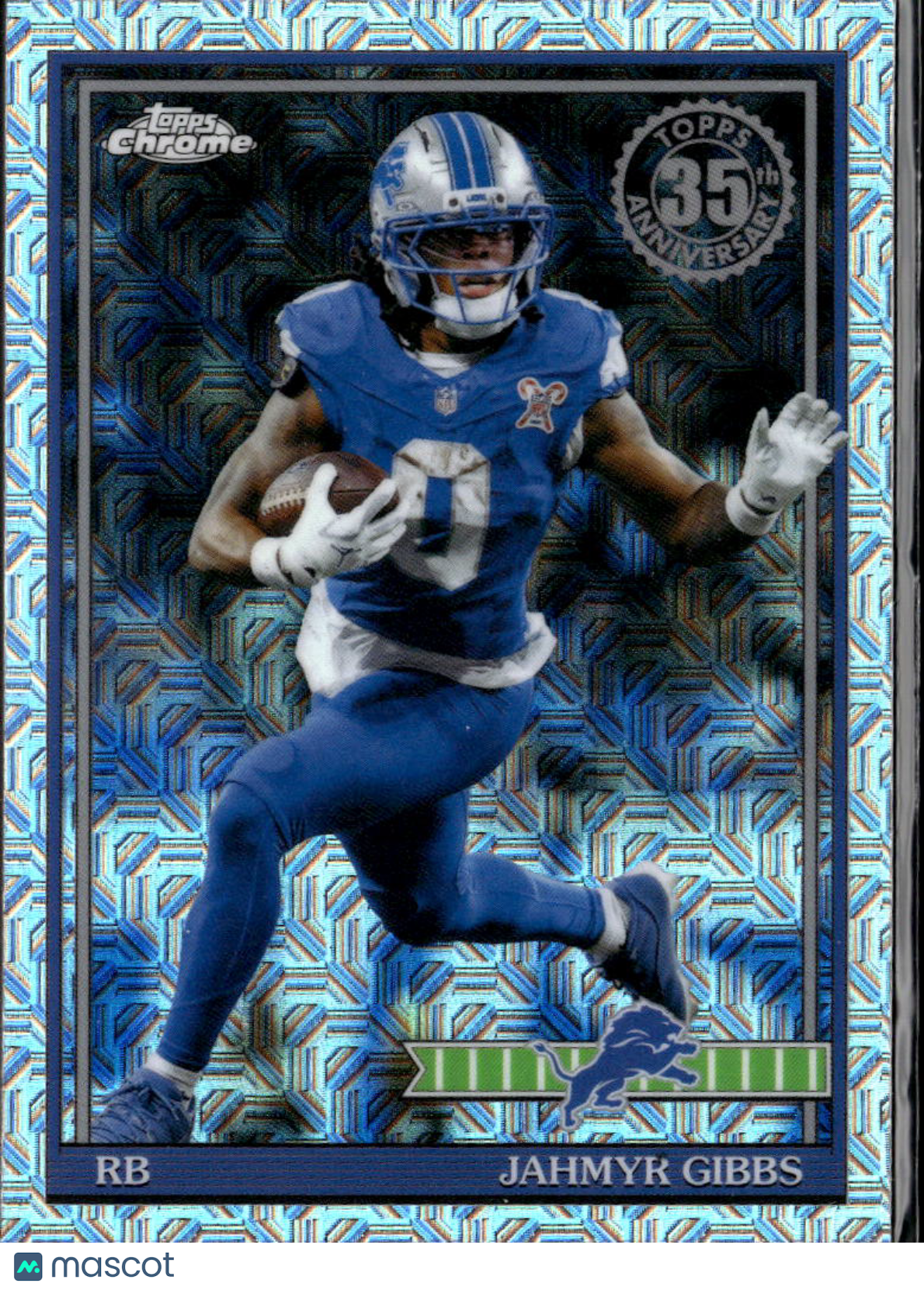 Jahmyr Gibbs 2026 Topps Chrome '91 Silver Pack Detroit Lions