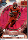 Isaac Brown 2025 Bowman's Best Pink Refractor RC 134 /175 Louisville Cardinals