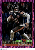 Caleb Williams 2026 Topps Pink Crackle Chicago Bears