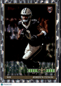 Jordyn Tyson 2026 Topps Silver Crackle Rookie RC  New Orleans Saints