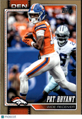 Pat Bryant 2026 Topps Football 850/2026 Gold Border Denver Broncos