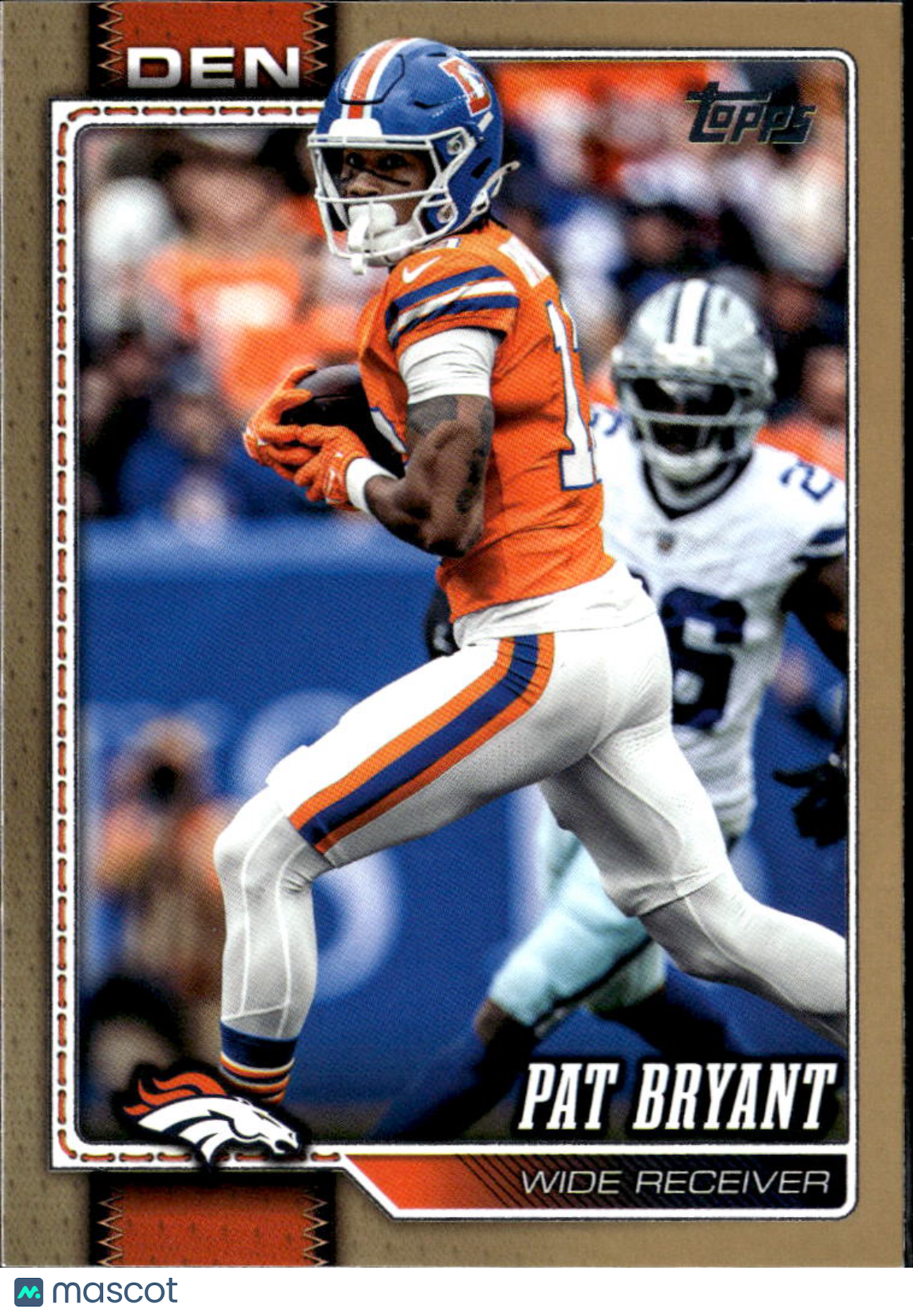 Pat Bryant 2026 Topps Football 850/2026 Gold Border Denver Broncos