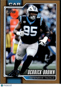 Derrick Brown 2026 Topps Gold 0984/2026 Carolina Panthers