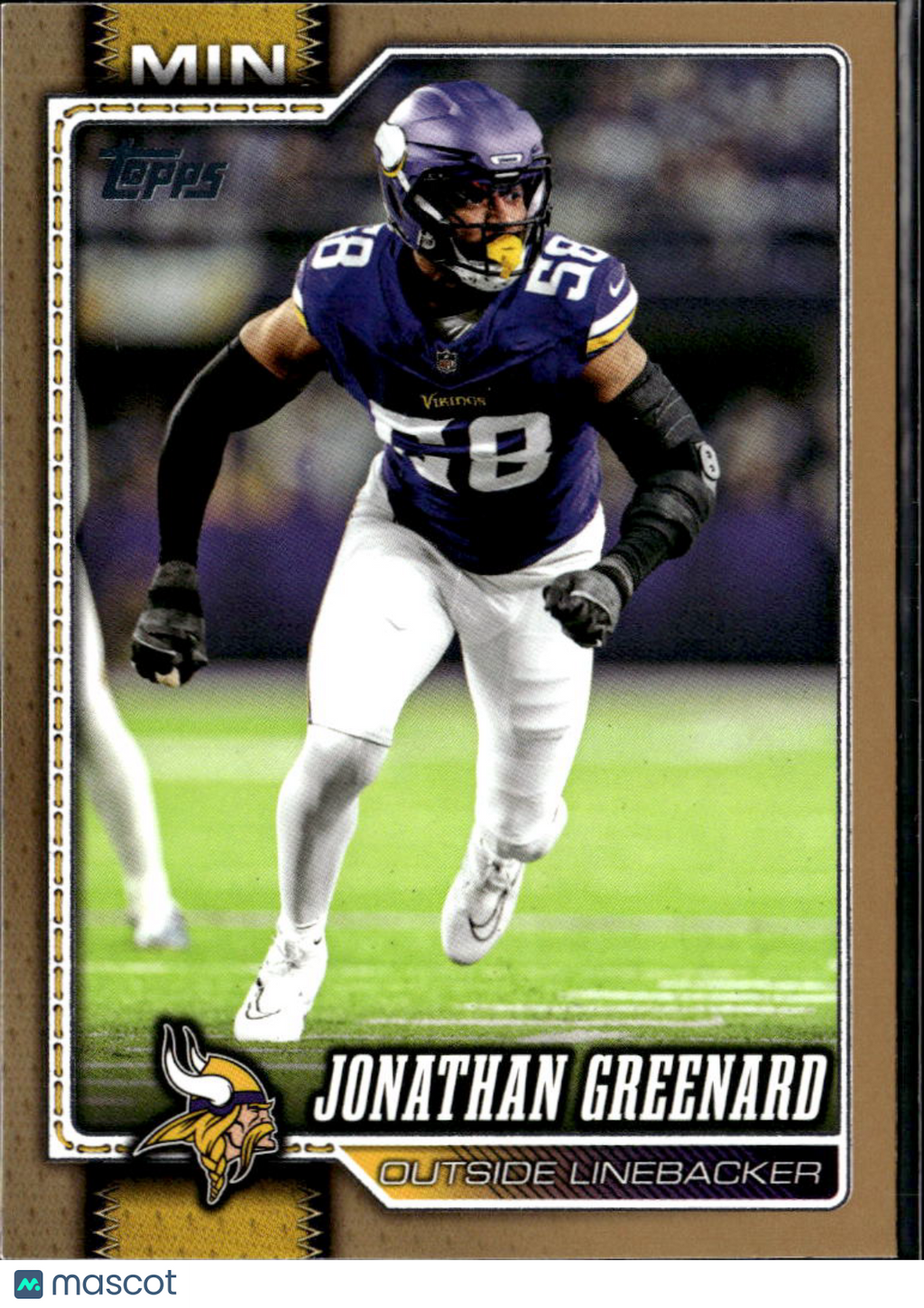 Jonathan Greenard 2026 Topps Gold 449/2026 Minnesota Vikings