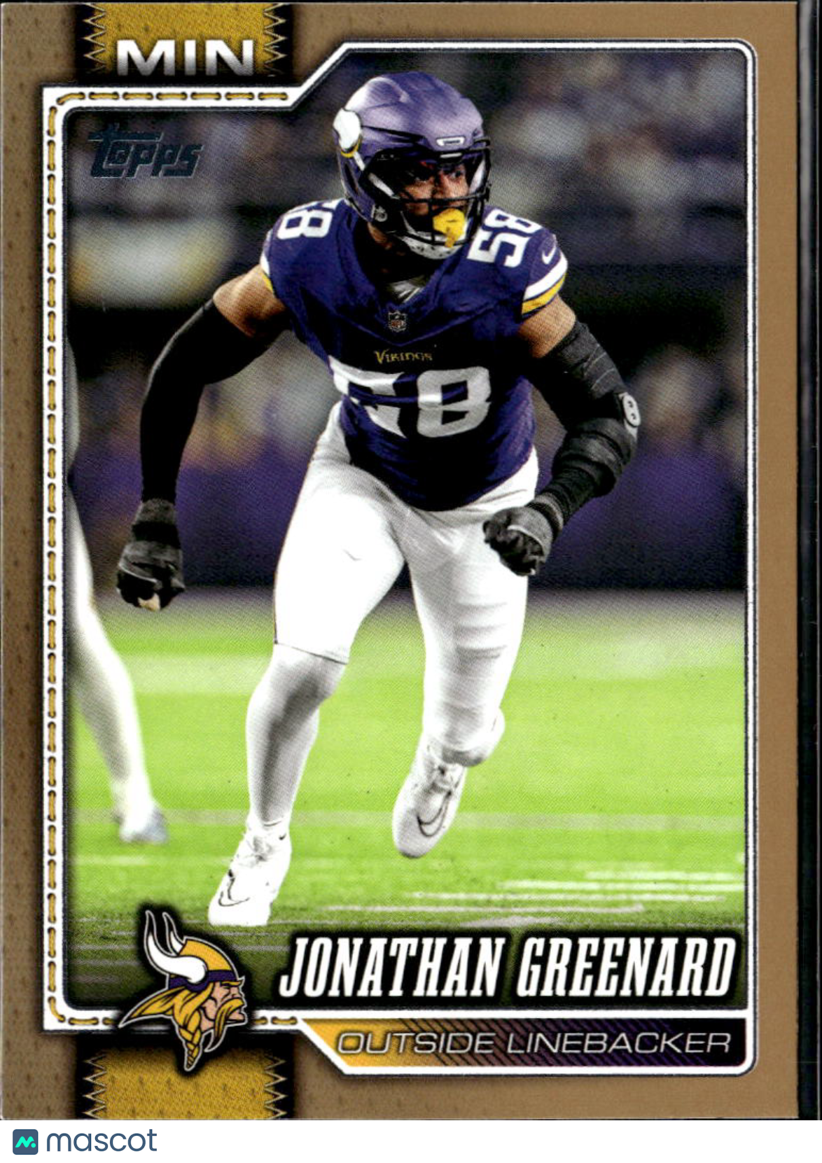 Jonathan Greenard 2026 Topps Gold 449/2026 Minnesota Vikings