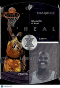 Shaquille O'Neal 1998 SPx Die-Cut #22 Los Angeles Lakers