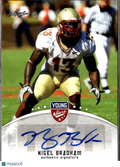 Nigel Bradham 2012 Leaf Young Stars Auto Autograph RC lorida State