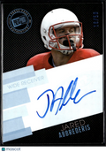 Jared Abbrederis 2014 Press Pass Auto Autograph RC/50 Wisconsin Badgers