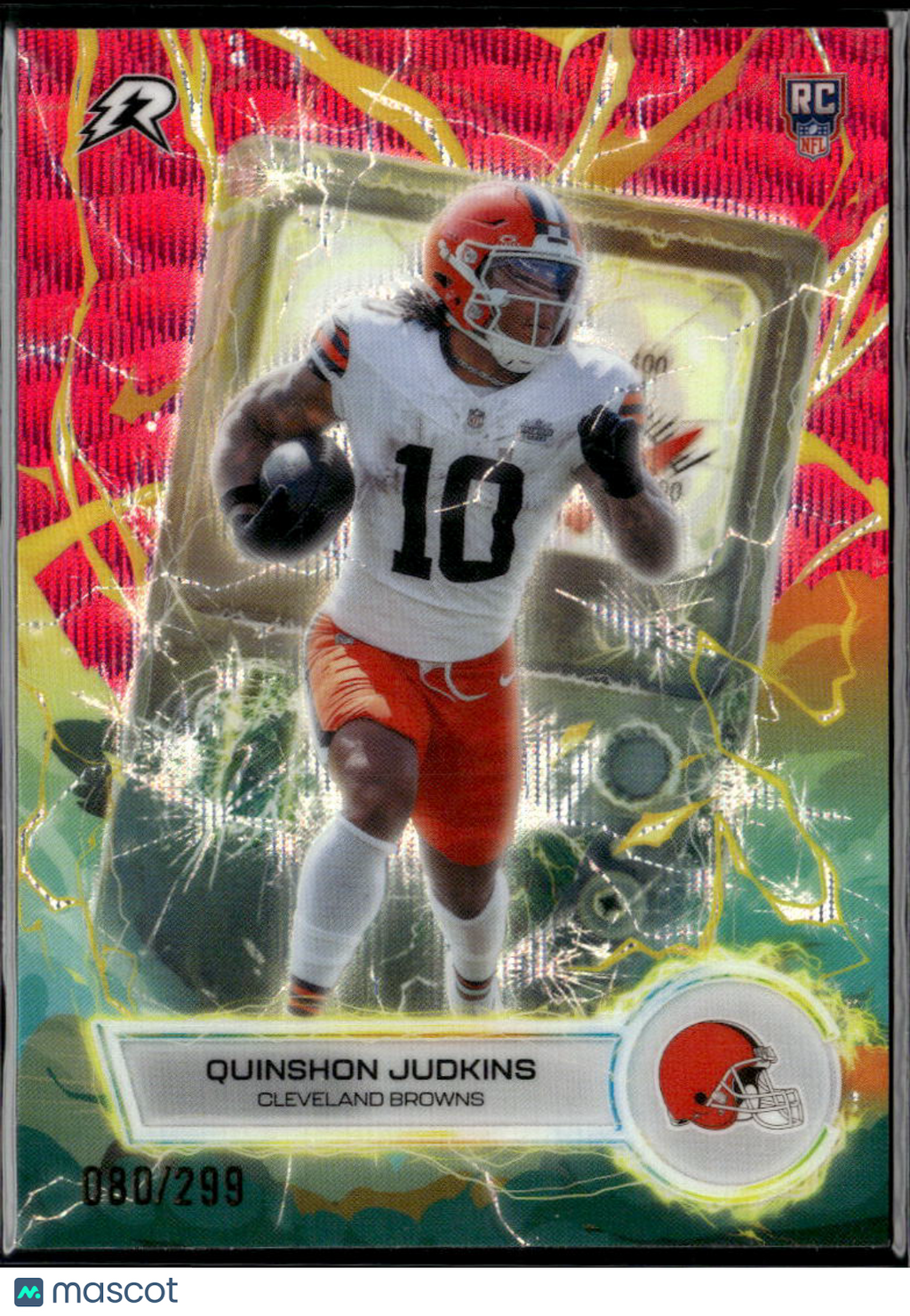 Quinshon Judkins 2026 Topps Resurgence Pink RC /299 Cleveland Browns