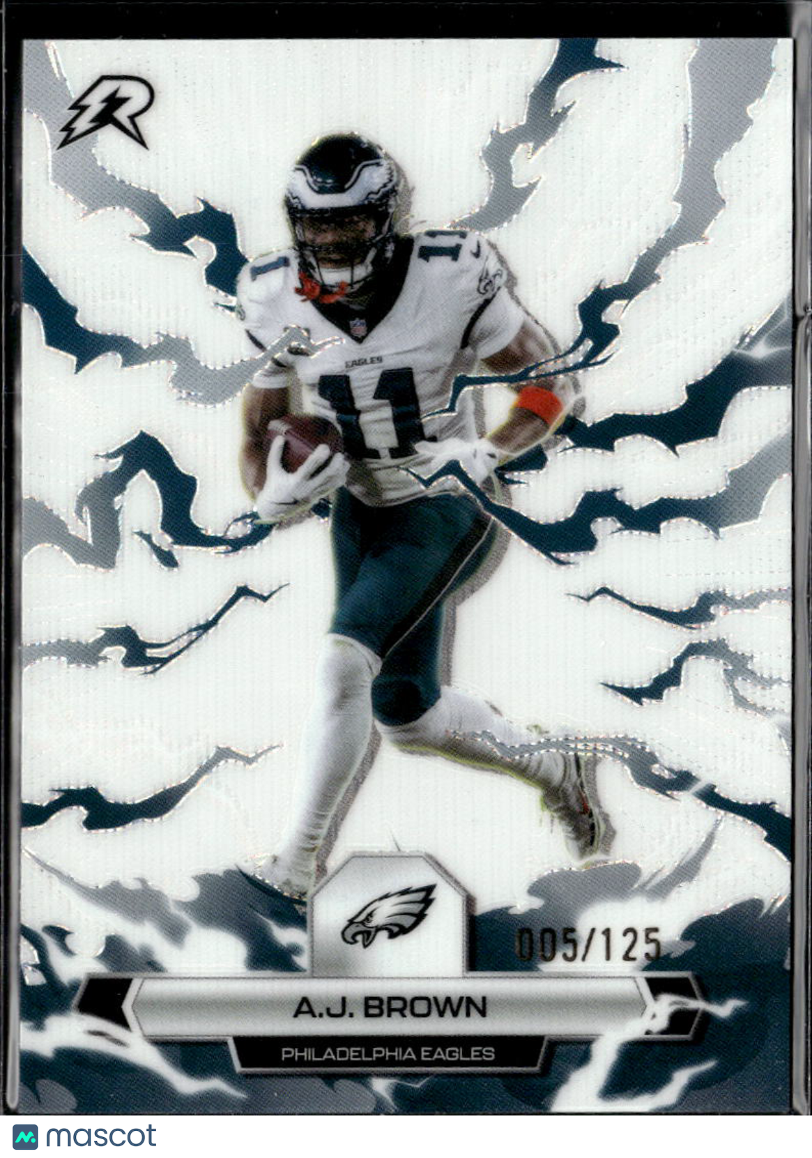 A.J. Brown 2026 Topps Resurgence White /125 Philadelphia Eagles