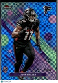 Jalon Walker 2025 Topps Finest Blue Rookie RC /99 Atlanta Falcons