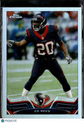 Ed Reed 2013 Topps Chrome Refractor Houston Texans