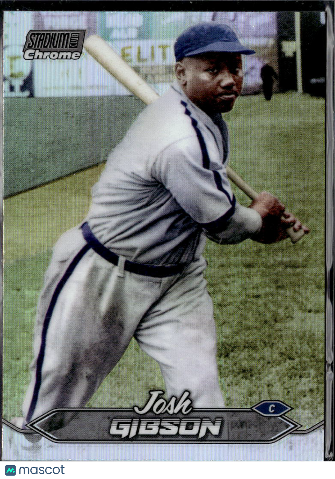 Josh Gibson 2024 Topps Stadium Club Chrome Refractor Homestead Grays