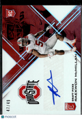 Raekwon McMillan 2017 Elite Auto Autograph RC 47/49 Ohio State Buckeyes