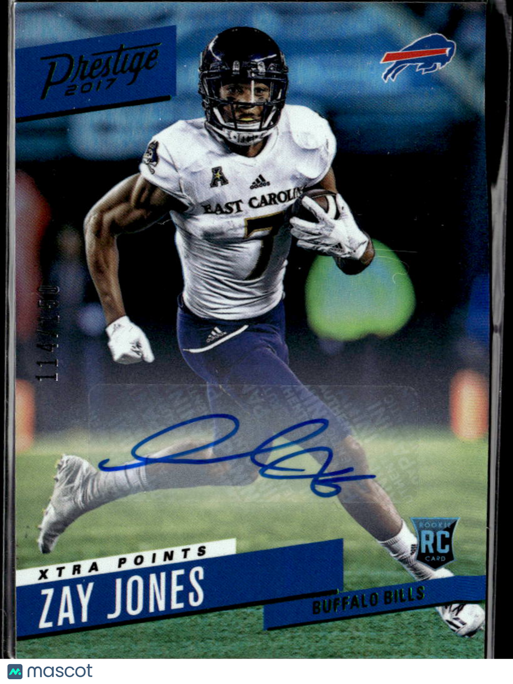 Zay Jones 2017 Prestige Auto Autograph Rookie RC Buffalo Bills