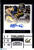 Chad Hansen 2017 Contenders Draft Auto Autograph RC California Golden Bears