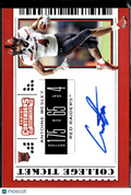 Antoine Wesley 2019 Contenders Draft Auto Autograph RC Texas Tech Red Raiders