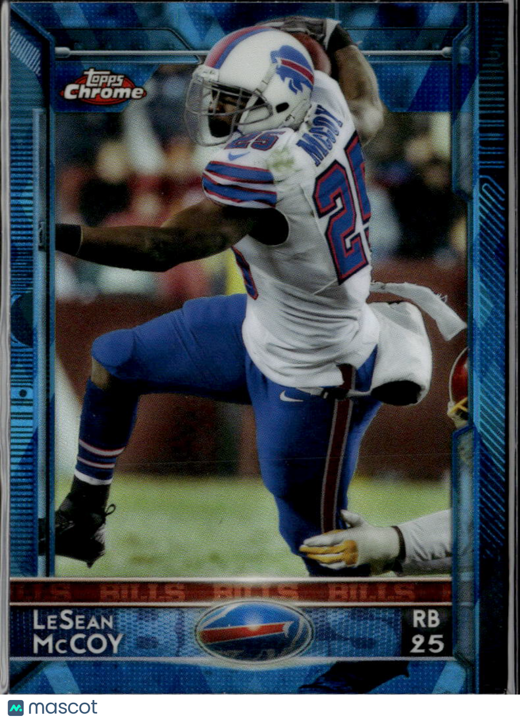 LeSean McCoy 2015 Topps Chrome Blue Refractor Buffalo Bills