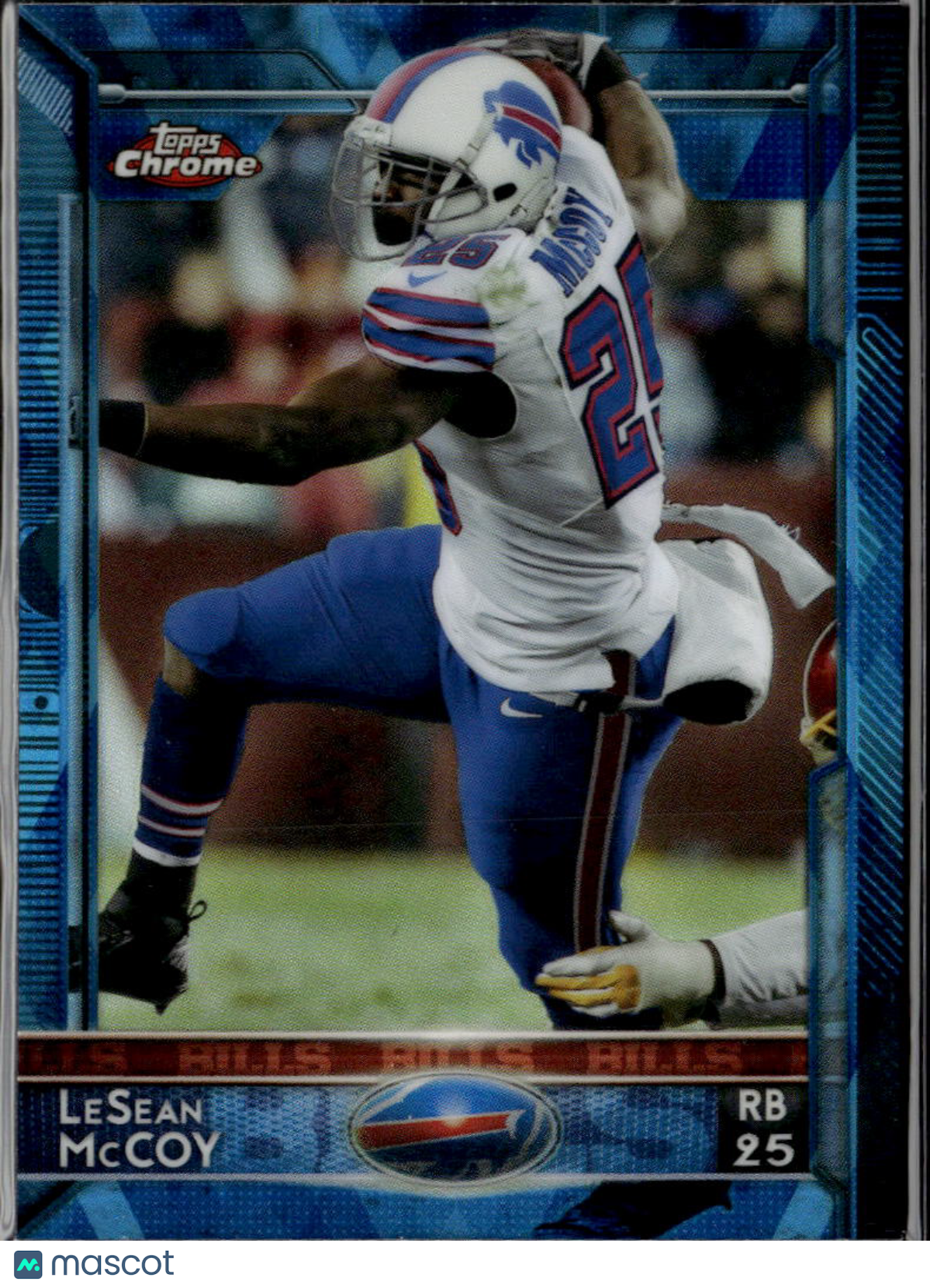 LeSean McCoy 2015 Topps Chrome Blue Refractor Buffalo Bills