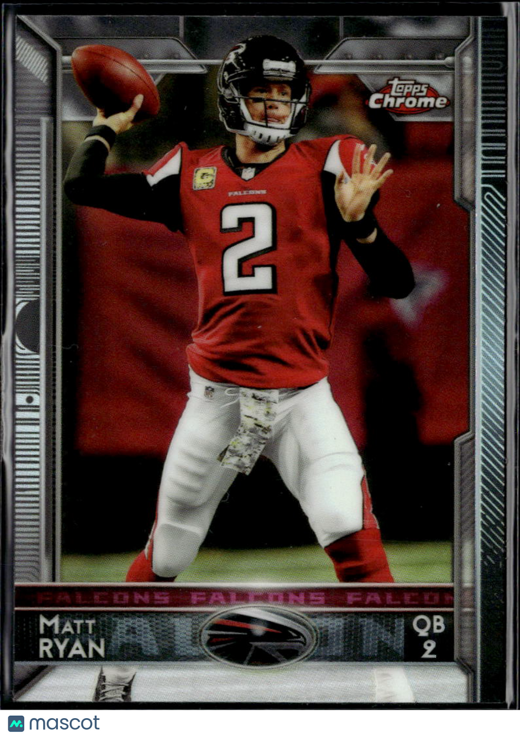 Matt Ryan 2015 Topps Chrome Refractor Atlanta Falcons