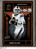 Josh Allen 2025 Topps Signature Class Odyssey SSP CASE HIT Buffalo Bills
