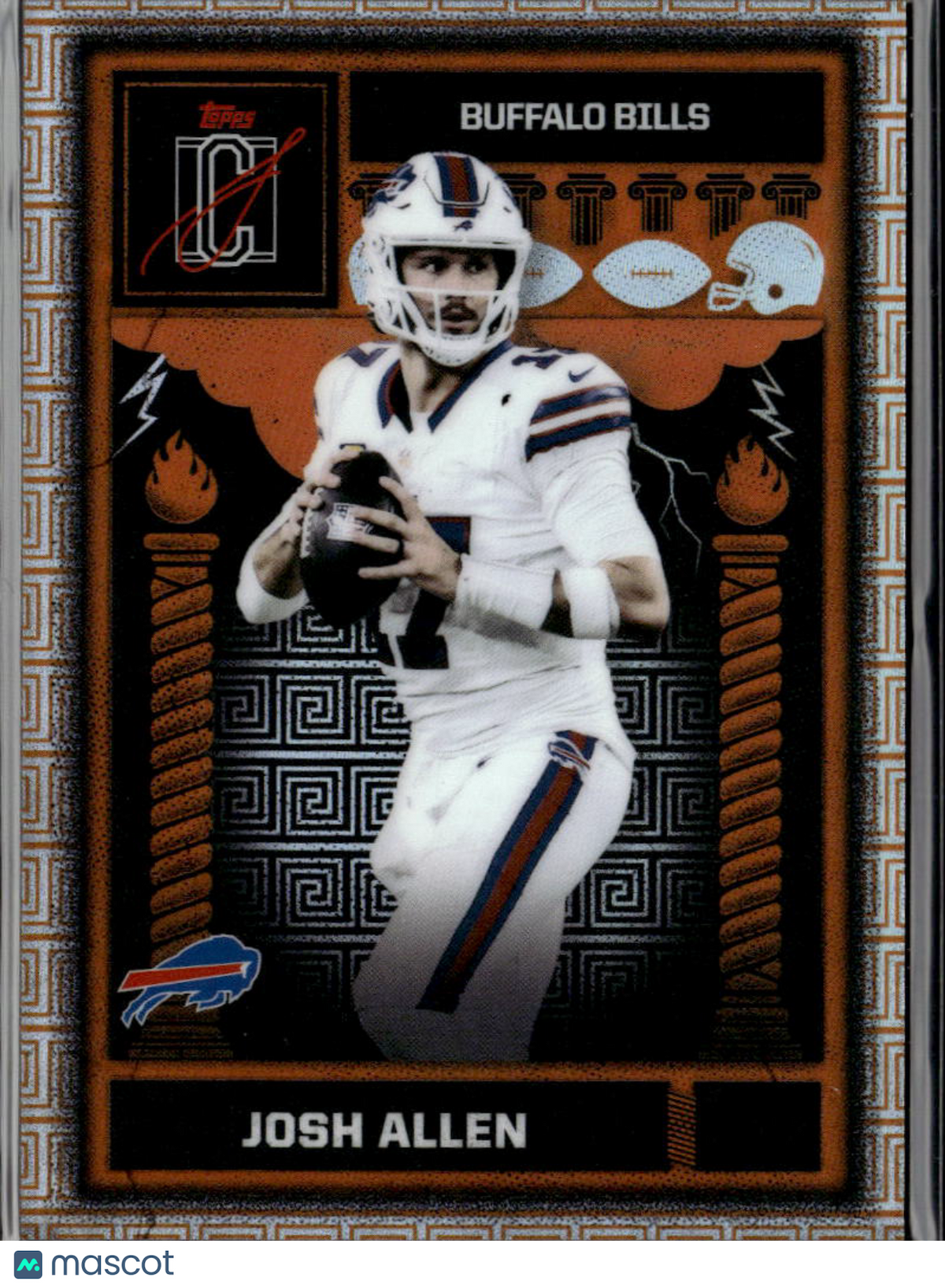 Josh Allen 2025 Topps Signature Class Odyssey SSP CASE HIT Buffalo Bills