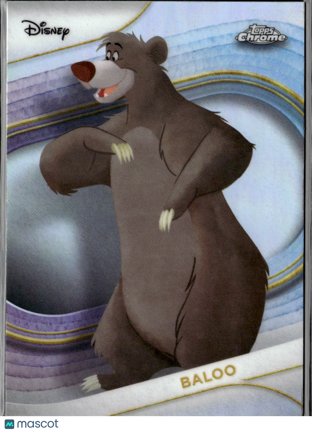 Baloo 2025 Topps Chrome Disney Refractor #106