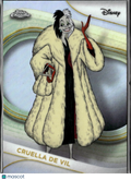 Cruella De Vil 2025 Topps Chrome Disney Refractor #103