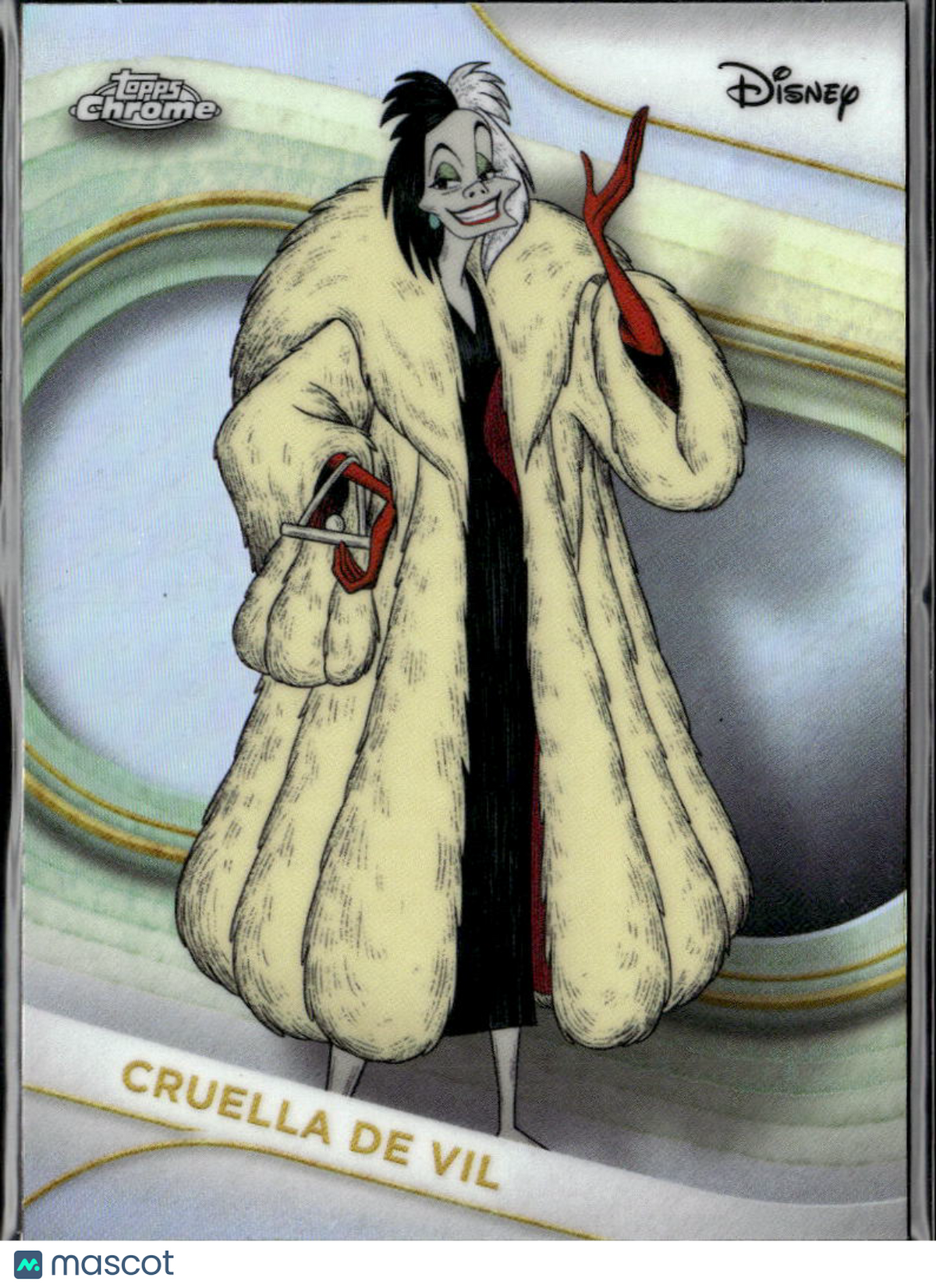 Cruella De Vil 2025 Topps Chrome Disney Refractor #103