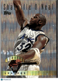 Shaquille O'Neal 1995 Topps Scoring Leaders Orlando Magic