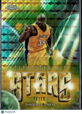 Shaquille O'Neal 2026 Topps Chrome Stratospheric GOLD Refractor 11/50 LA Lakers