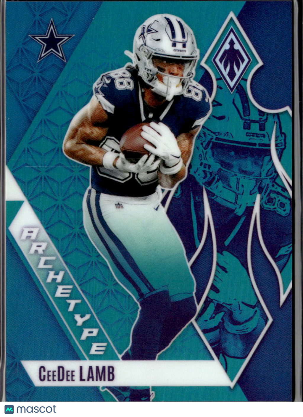 CeeDee Lamb 2024 Phoenix Archetype SSP CASE HIT Dallas Cowboys