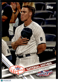 Aaron Judge 2017 Topps National Anthem Image Variation SSP RC New York Yankees